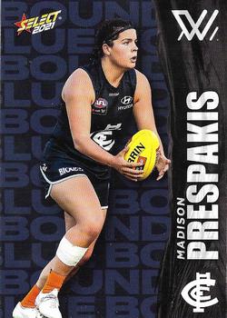 2021 Select AFL Footy Stars #190 Madison Prespakis Front